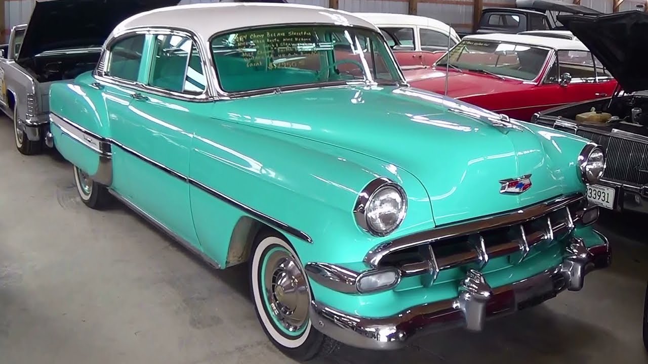 1954 Chevrolet Bel Air Hot Rod Sedan V8 at Country Classic Cars