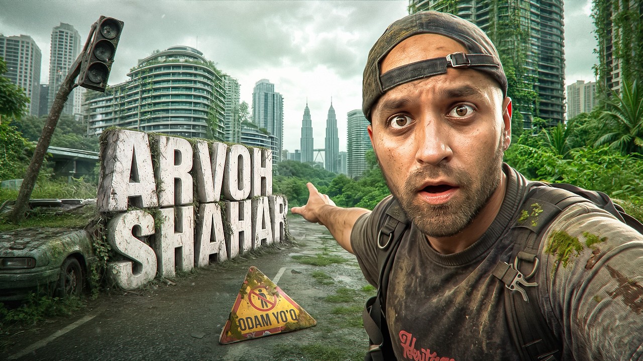 48 Soat Arvoh Shaharda Yashadim &mdash; Nega bu yerda odam yo&lsquo;q? | Jamshidxon Ziyoxonov