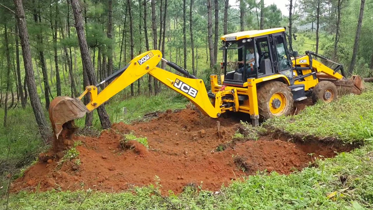 JCB 3DX SUPER CONSTRUCT FOUNDATION FOR HOUSE CONSTRUCTION