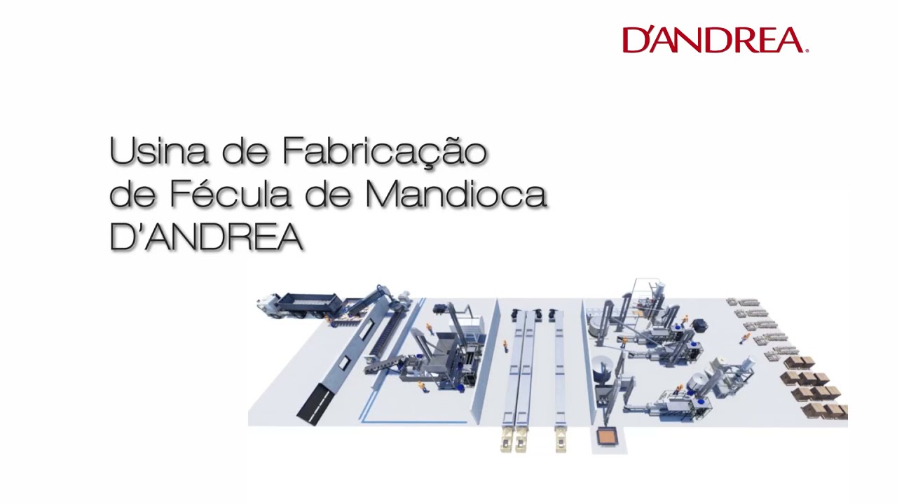 Usina de Fabricação de Fécula de Mandioca D'ANDREA