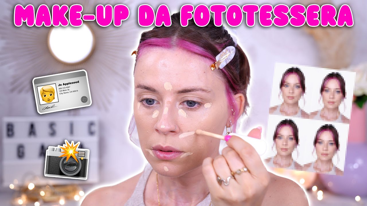 IL PERFETTO MAKE-UP DA FOTOTESSERA