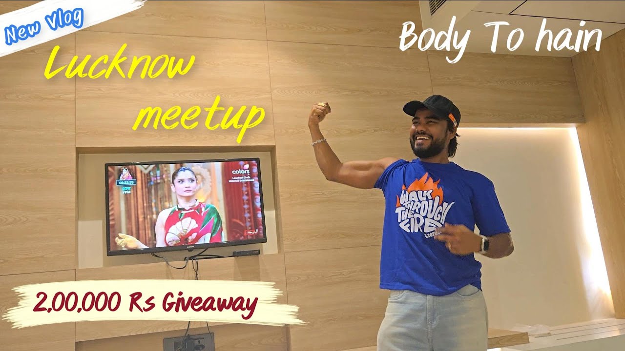 Meetup in Lucknow - 2,00,000 Worth Gadgets Giveaway To Subscribers