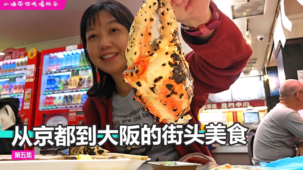 🇯🇵大阪京都⛩️ep5. 从京都到大阪的街头美食 🍱🍡🍤