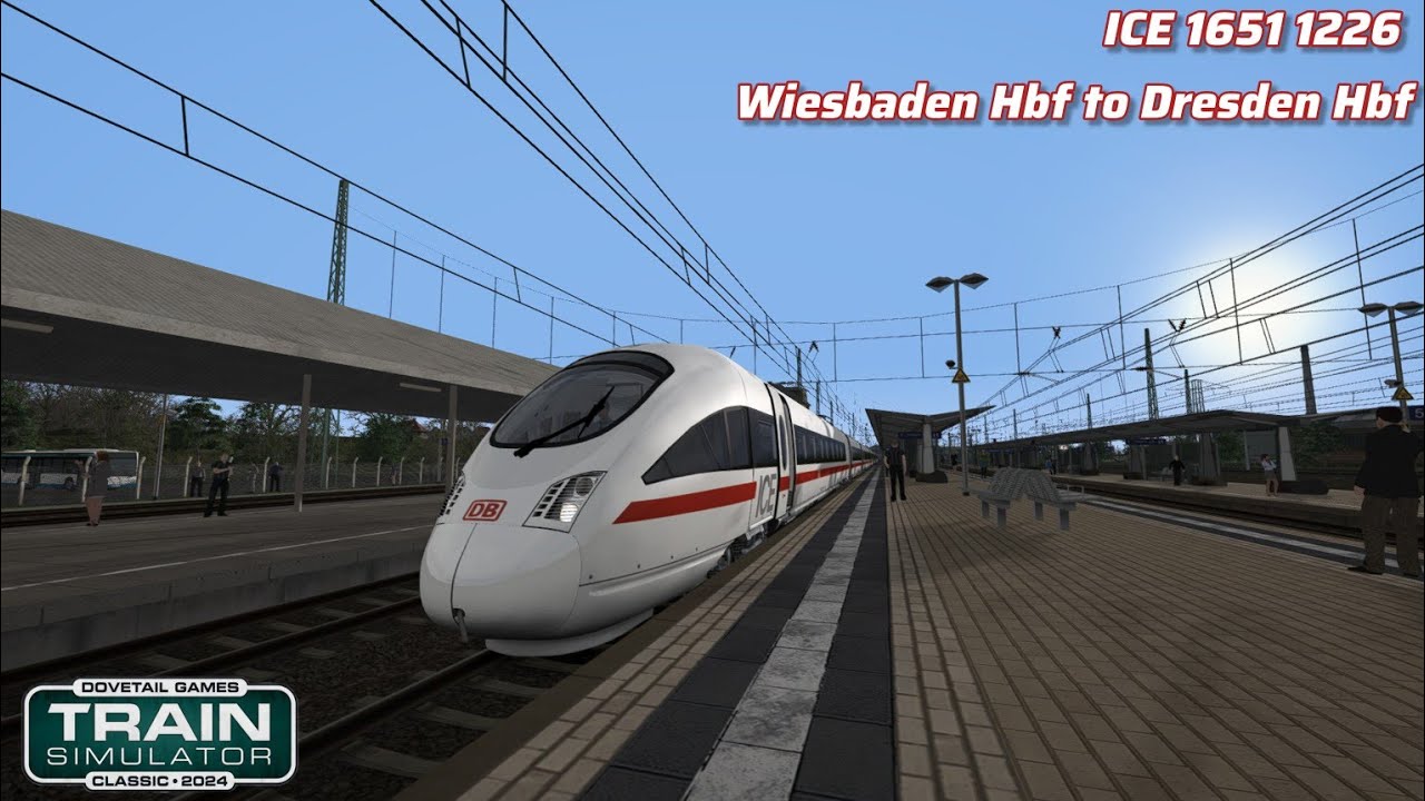 ICE T [Cab Ride] | Bahnstrecke Riesa-Dresden | TSC 2024 | Gameplay