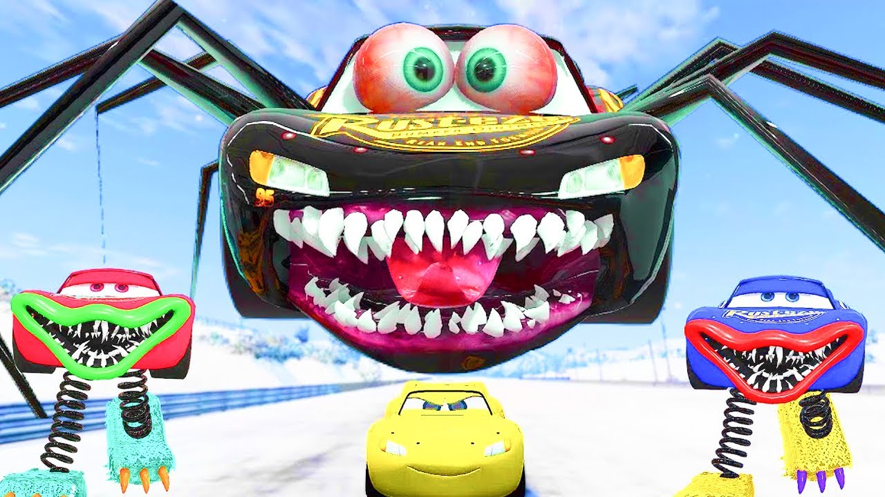 McQueen Boxy Boo Eater & Black Spider McQueen | Coffin Dance Song (COVER)