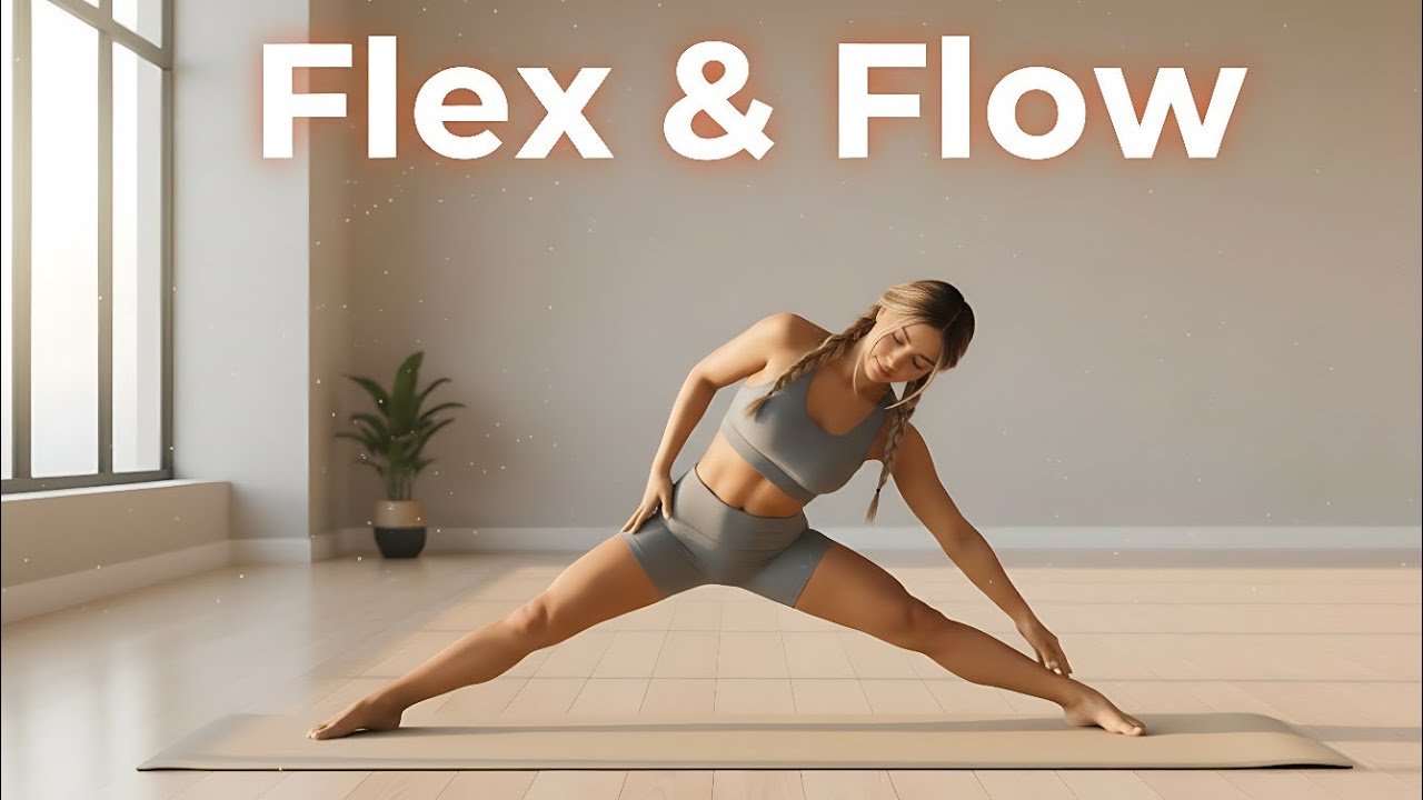 Full Body Yoga Flow for Deep Relaxation | NYC Home Yoga Routine (1 Minute Practice)