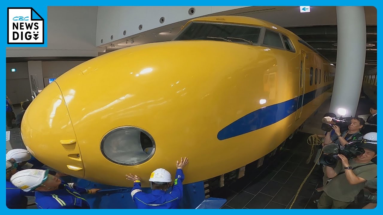 旧型ドクターイエローが14年間展示されたリニア・鉄道館に別れ　抽選で選ばれたファン37人が参加　名古屋