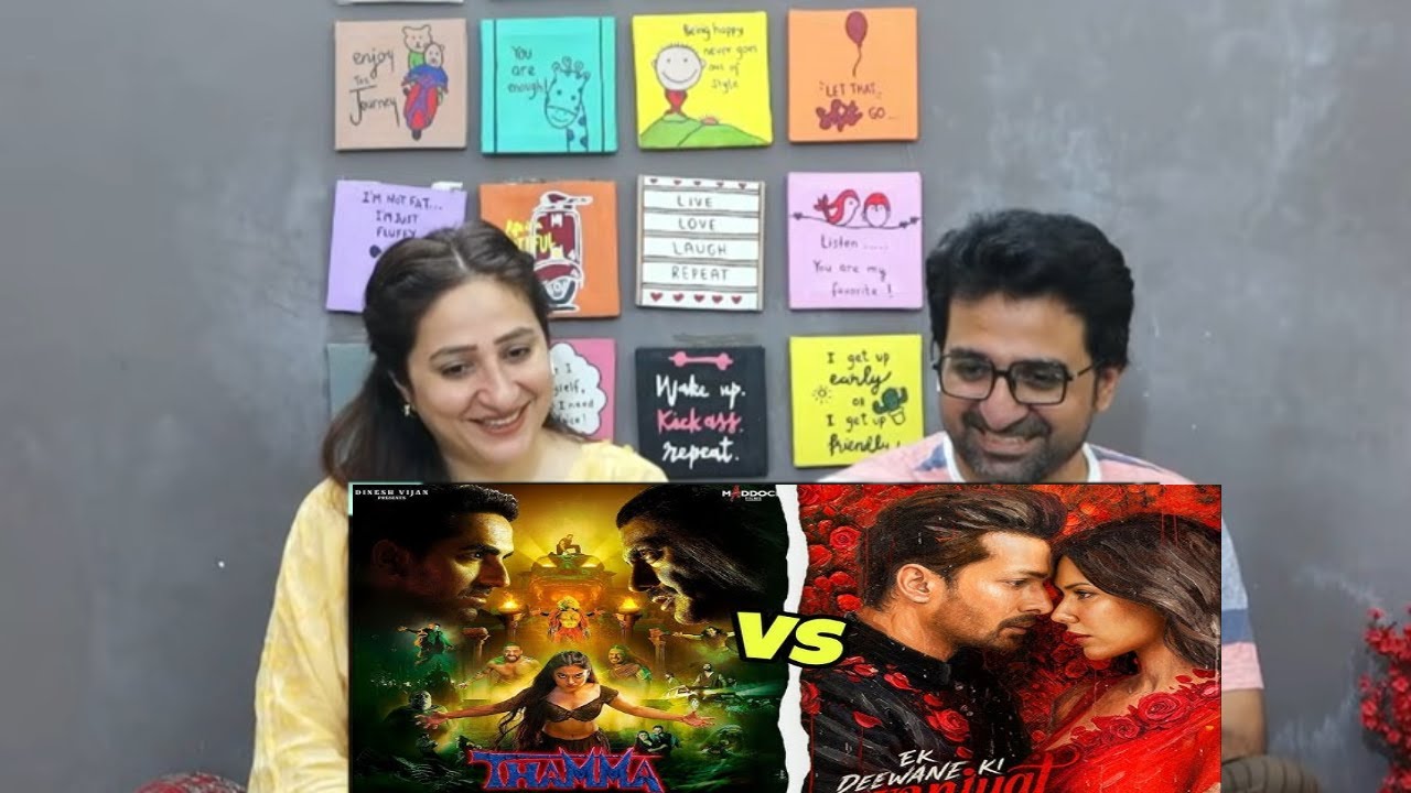 Pakistani Reacts to Aik Deewane Ki Deewaniyat Vs Thama | Emotional   Public Reaction