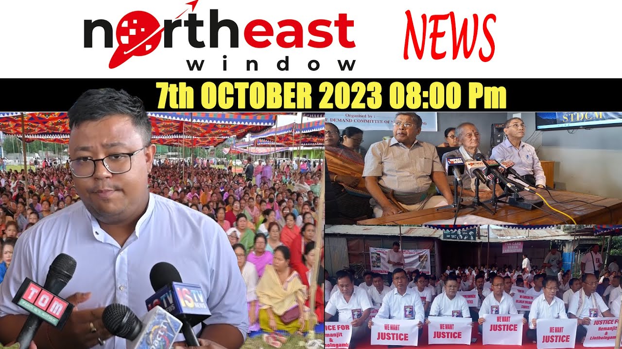 𝐋𝐢𝐯𝐞 𝐍𝐞𝐰𝐬 𝐁𝐫𝐨𝐚𝐝𝐜𝐚𝐬𝐭 (8:00𝐏.𝐌) || 𝐍𝐄𝐰 𝐓𝐕 MANIPUR NEWS  𝐍𝐄𝐖𝐒 || 7th OCTOBER 𝟐𝟎𝟐𝟑 ||