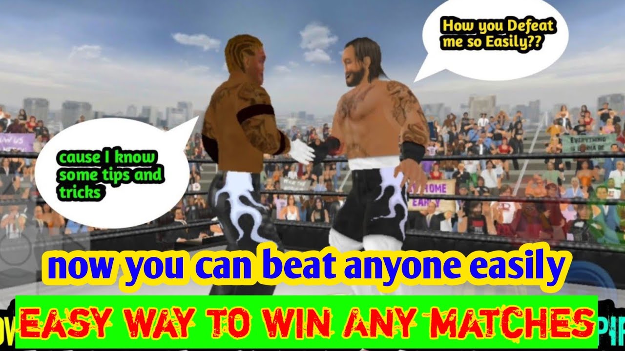 How to win every match in wrestling empire - tips and tricks