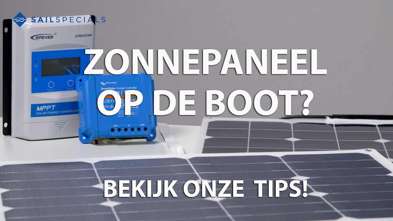 Zonnepaneel op de boot. Tips en adviezen voor installatie van een SUNBEAM system zonnepaneel