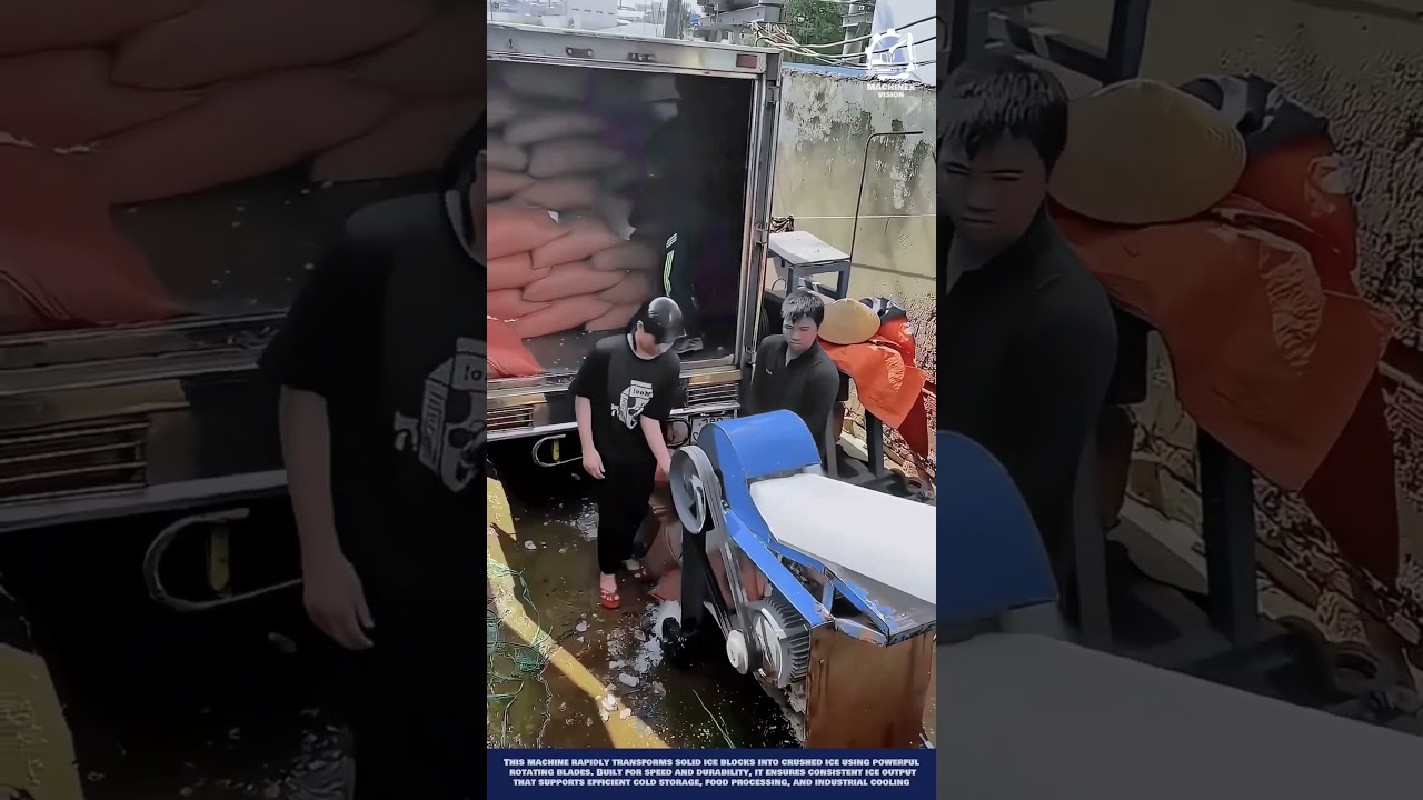 Smart Ice Crushing Machine Innovation for rapid cold storage and fast cooling