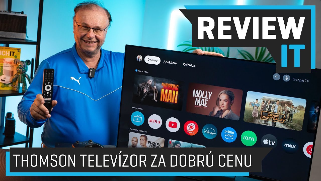 Thomson SmartTV 43QG7C14: telev&iacute;zor s GoogleTV