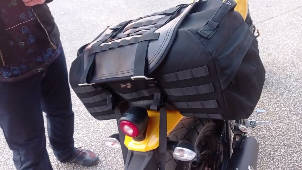 LEGEND GEAR LR2 SUR XSR 125. La sacoche parfaite pour nos café racer??!!