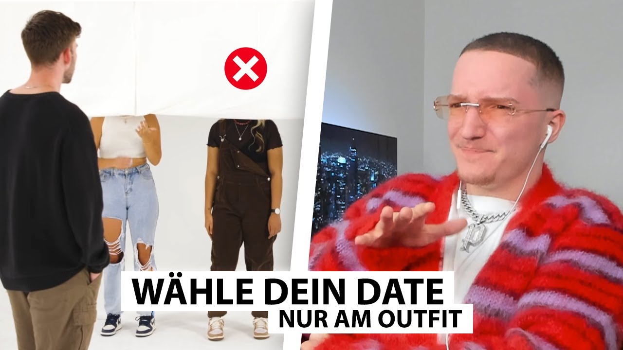 Er wählt sein Date am Outfit aus.. 👟 | Justin reagiert