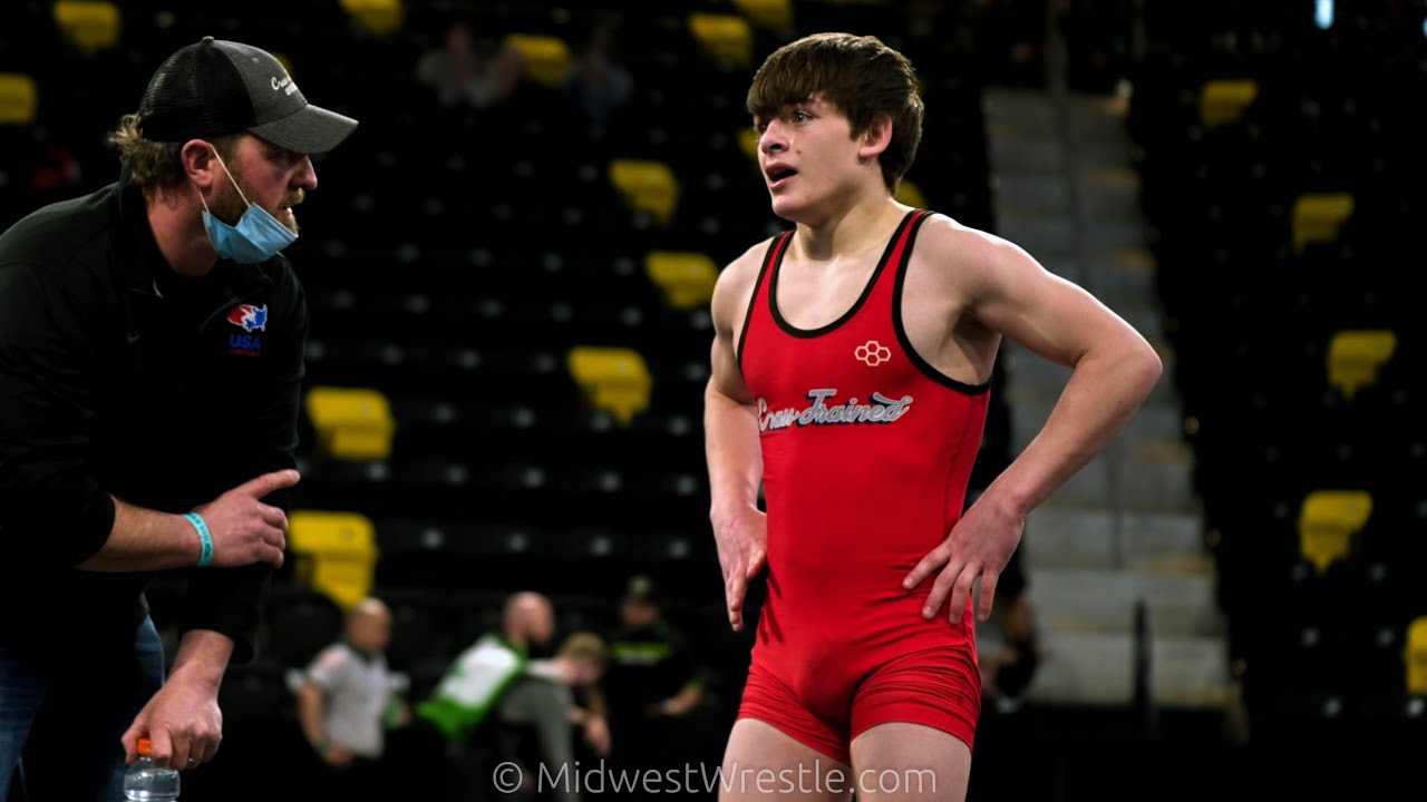 113 – Dawson Johnson {G} of Cumberland WI vs. Luke Dux {R} of Neillsville WI