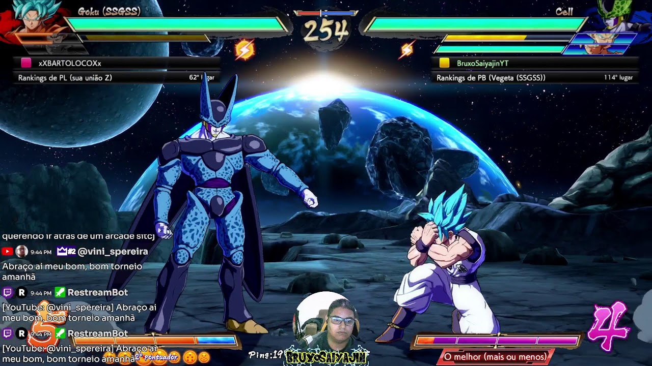 Dragon Ball Fighter Z [Ranked, Casual, FTs] e TALVEZ - The King Of Fighters (qualquer versão)