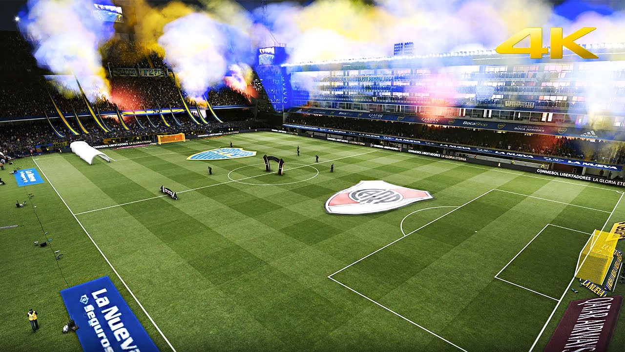 PES 2021 &bull; Boca Juniors Vs River Plate &bull; Copa Libertadores &bull; PC Realism Mod &bull; Broadcast Cam &bull; Manual