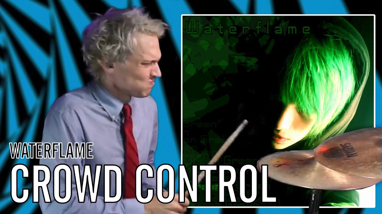 Waterflame - Crowd Control | Office Drummer [First Time Hearing]
