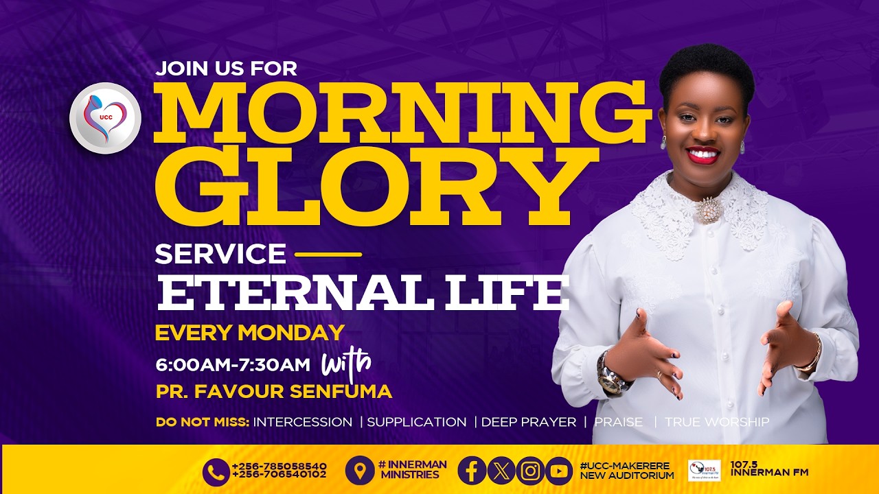 09.03.2026 || ETERNAL LIFE || MORNING GLORY || LIVE @INNERMAN MINISTRIES