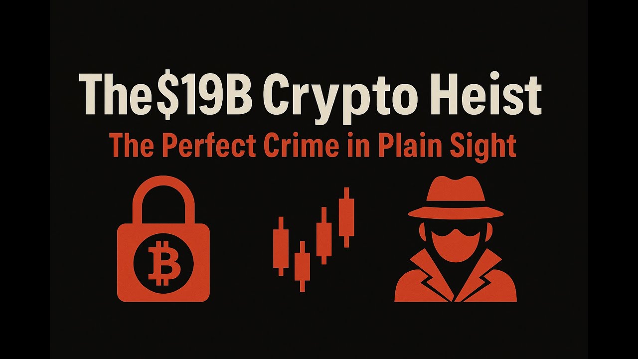The $19 BILLLION Crypto Heist:  The Perfect Crime In Plain Sight