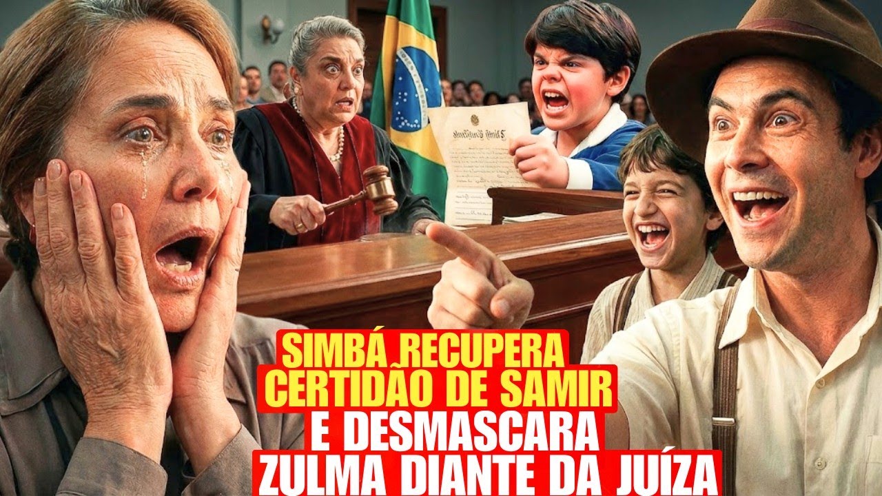 ÊTA MUNDO MELHOR: SIMBÁ RECUPERA A CERTIDÃO DE SAMIR E DESMASCARA ZULMA DIANTE DA JUÍZA!