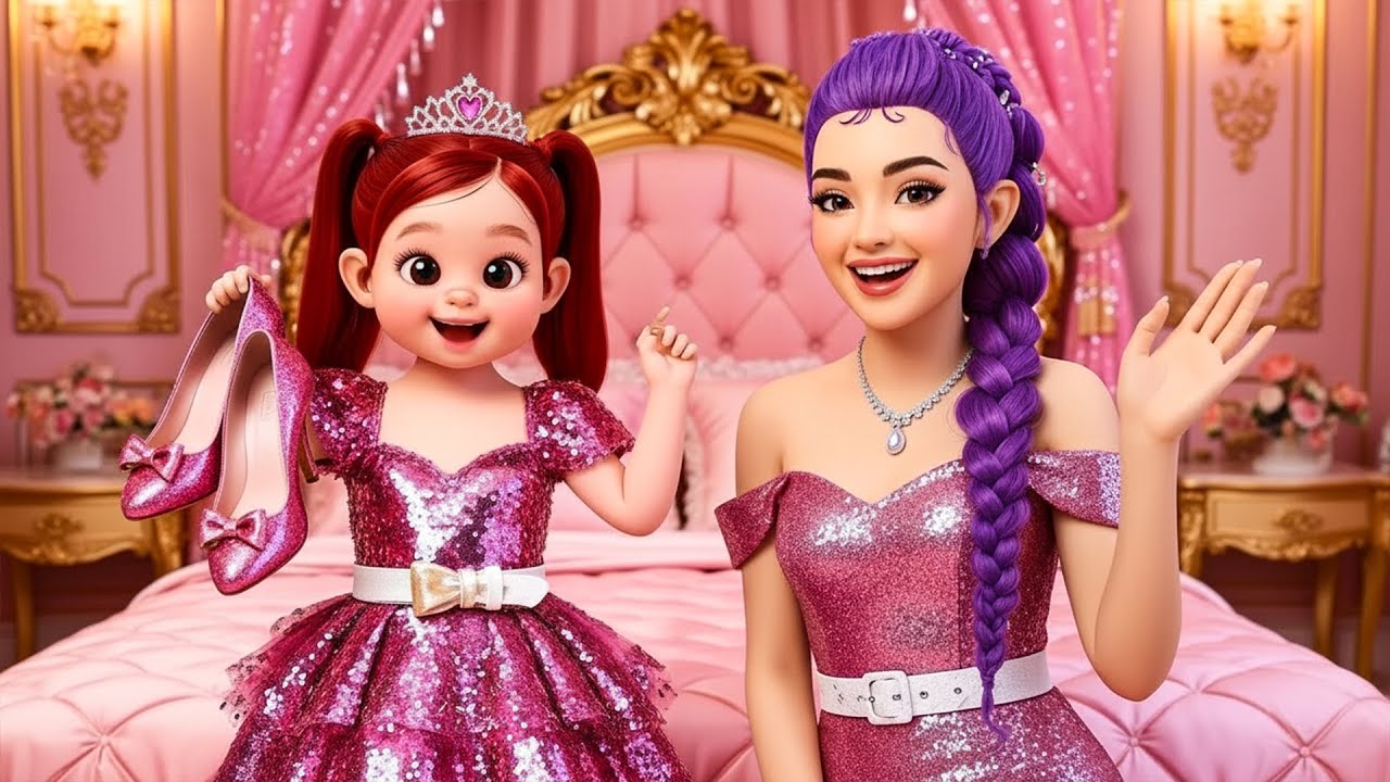 😱 💄 Mira Doing Makeup for the First Time And Walking The Catwalk