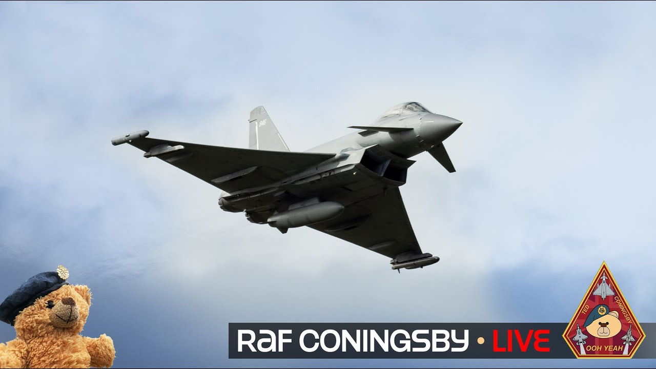 LIVE EUROFIGHTER TYPHOON FGR4 ACTION BOMBER COUNTY &bull; QRA STATION RAF CONINGSBY 14.04.26