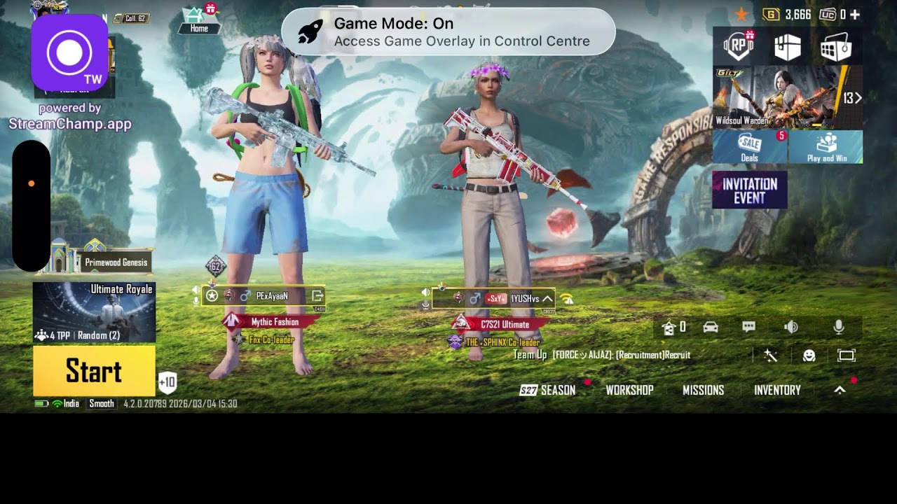 HAPPY HOLI ❤️ | SCRIMS & ULTIMATE | BGMI | STR EDWIN