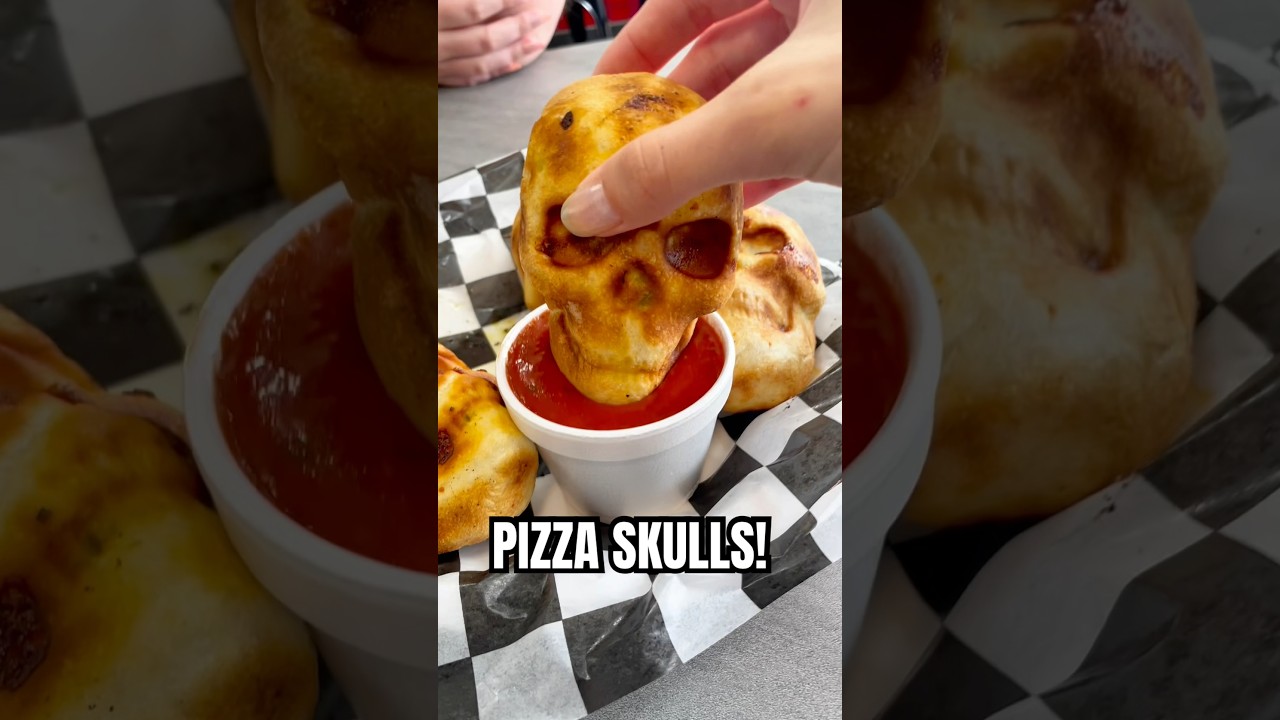 Пицца-черепа!!? 💀 #пиццачерепа #еда #едадлягурмана #барипастаипицца
