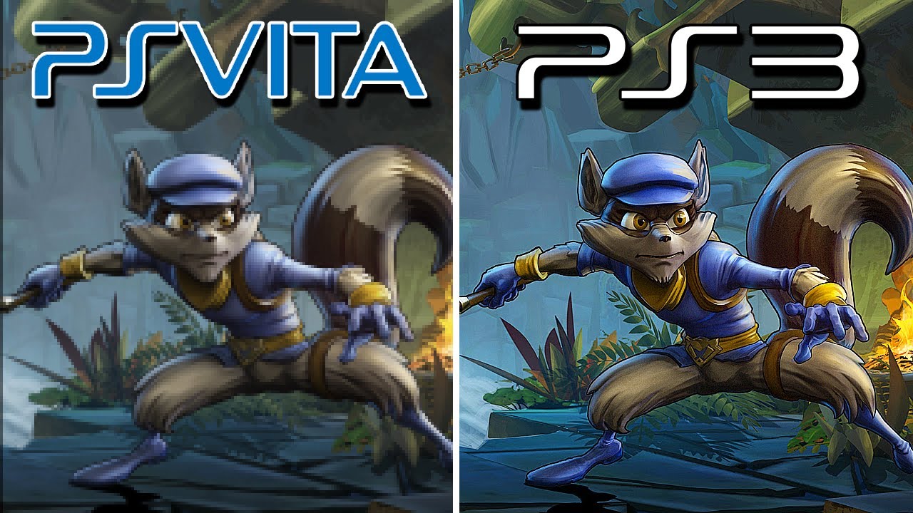 Sly Cooper Thieves in Time (2013) PS VITA vs PS3 (Which One is Better?)