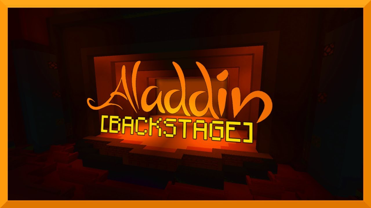 Backstage at Minecraft Aladdin | MINECRAFT MUSICALS | ORGG