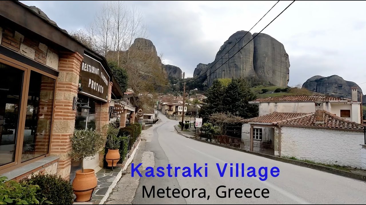 Kastraki Village, Meteora, Greece