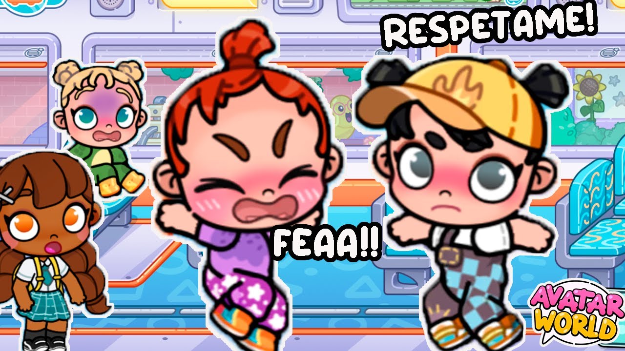 ¡MI HIJA SE PELEA EN EL BUS ESCOLAR 😨😰 !¡LA SUSPENDEN DE LA ESCUELA 😨 !*en AVATAR WORLD *NALA💞