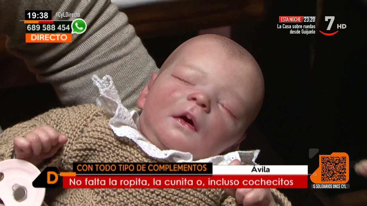 Una artesana crea bebés reborn en Ávila | Castilla y León directo