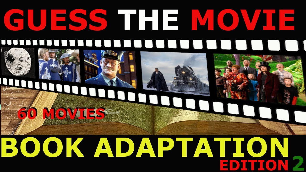 MOVIE QUIZ BOOK ADAPTATION EDITION#2 / Guess in 1 frame (60 Movies)