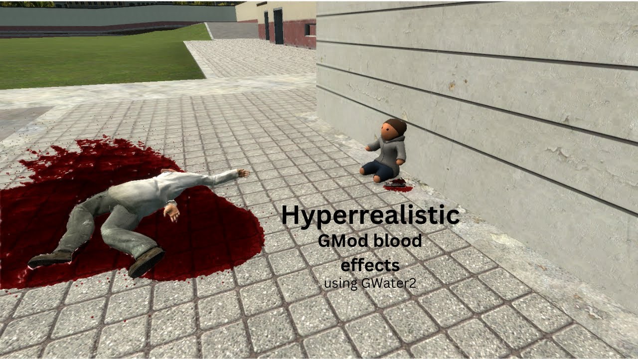 GWater 2 - Satisfying Blood Effects (and making random things with them)