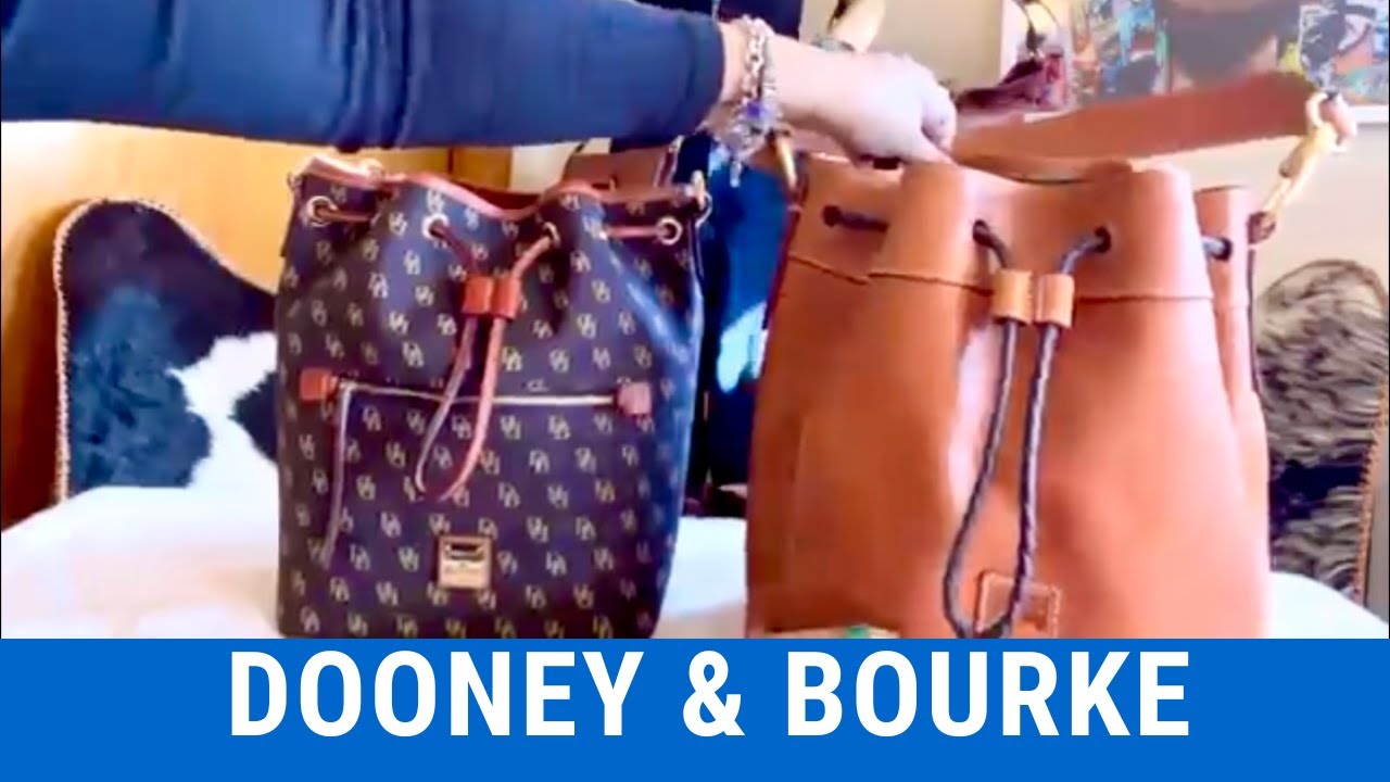 Dooney & Bourke *Heavy Hitter* Bag Review: Hattie vs Gretta Drawstring 