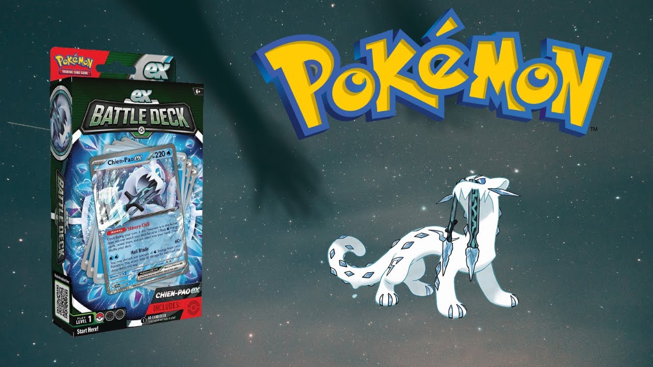 Коллекционная карточная игра #Pokemon - Chien Pao ex Battle Deck #pokemontcg