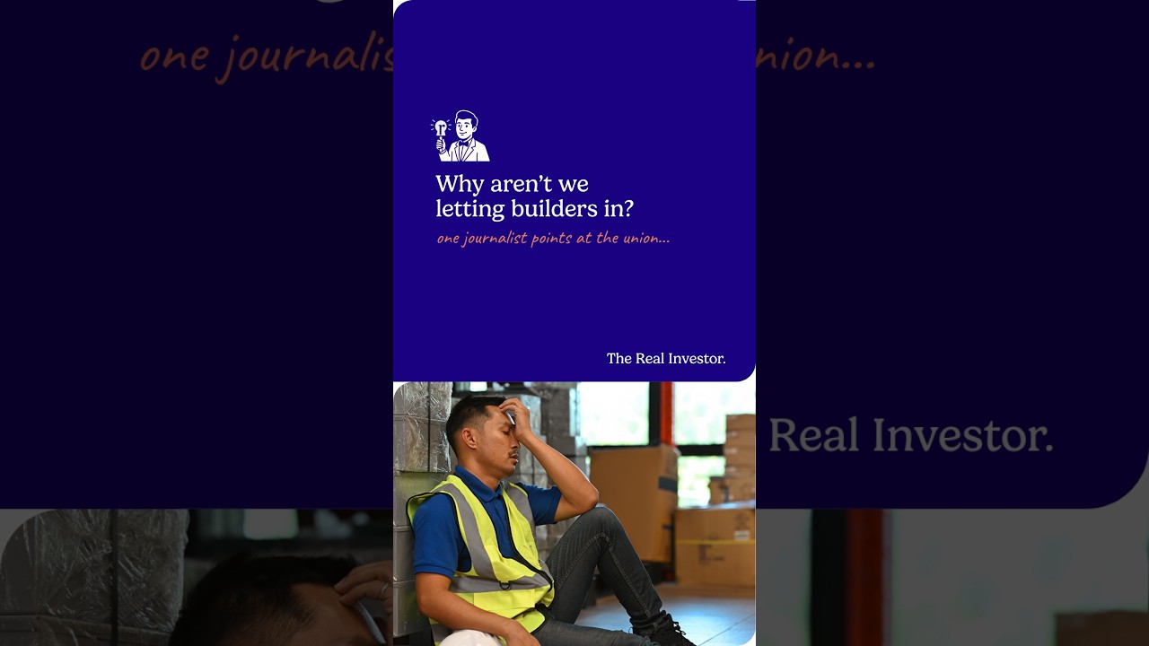 We're short tens of thousands of tradies and in a housing crisis...