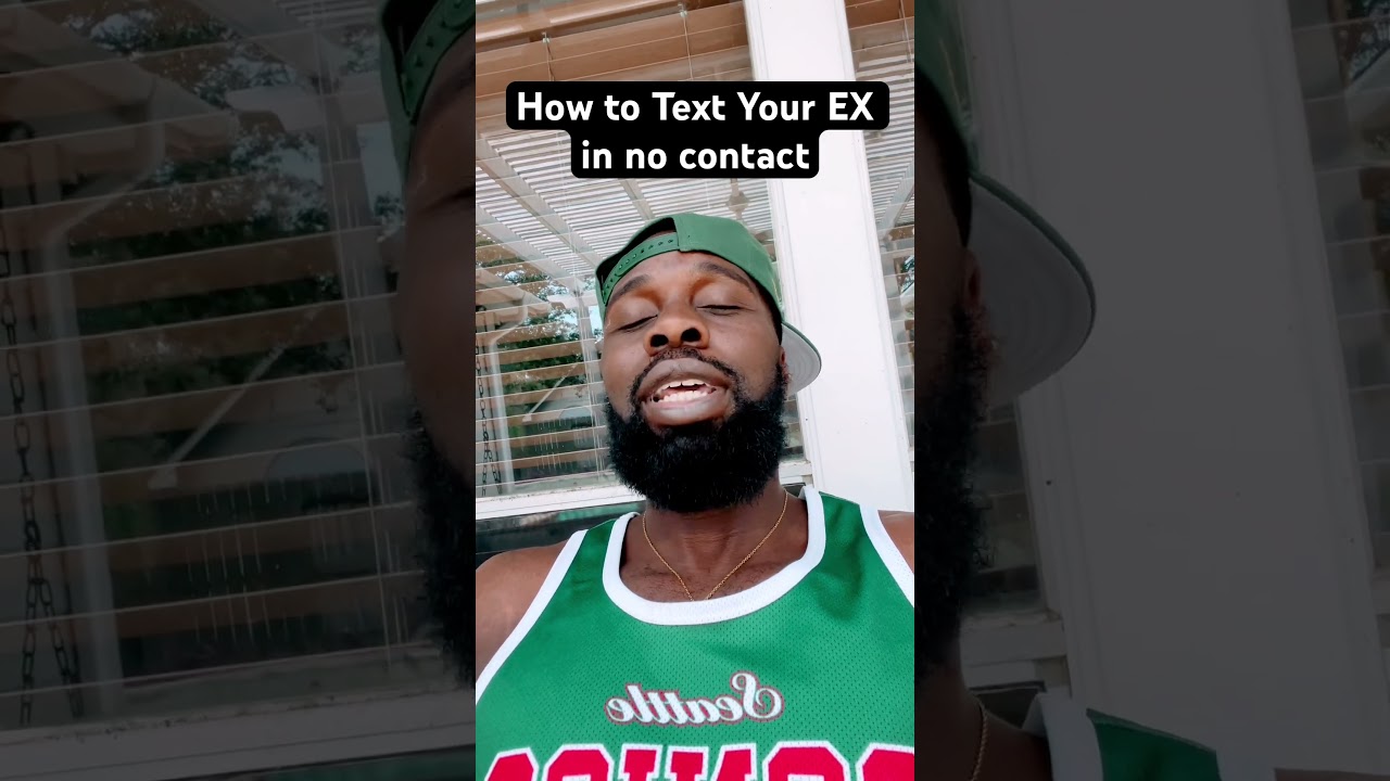 How to properly text your ex when you&rsquo;re in no contact with them #breakups #nocontact #avoidant