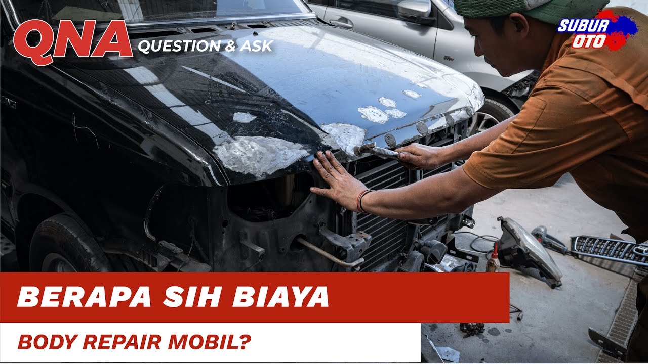 Segini nih biaya perbaikan body repair mobil