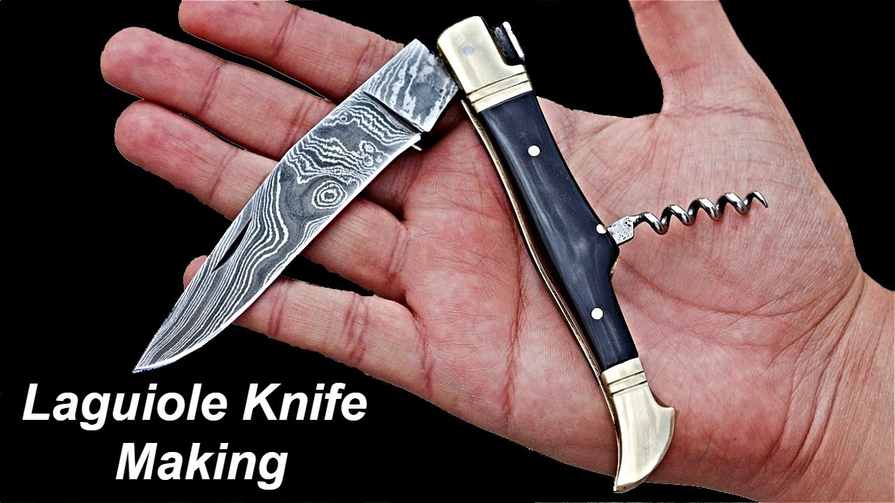 Amazing Laguiole Pocket Knife Making - 