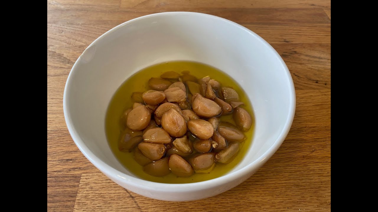 SLOW COOKED GARLIC that KEEPS FOREVER (well almost)!