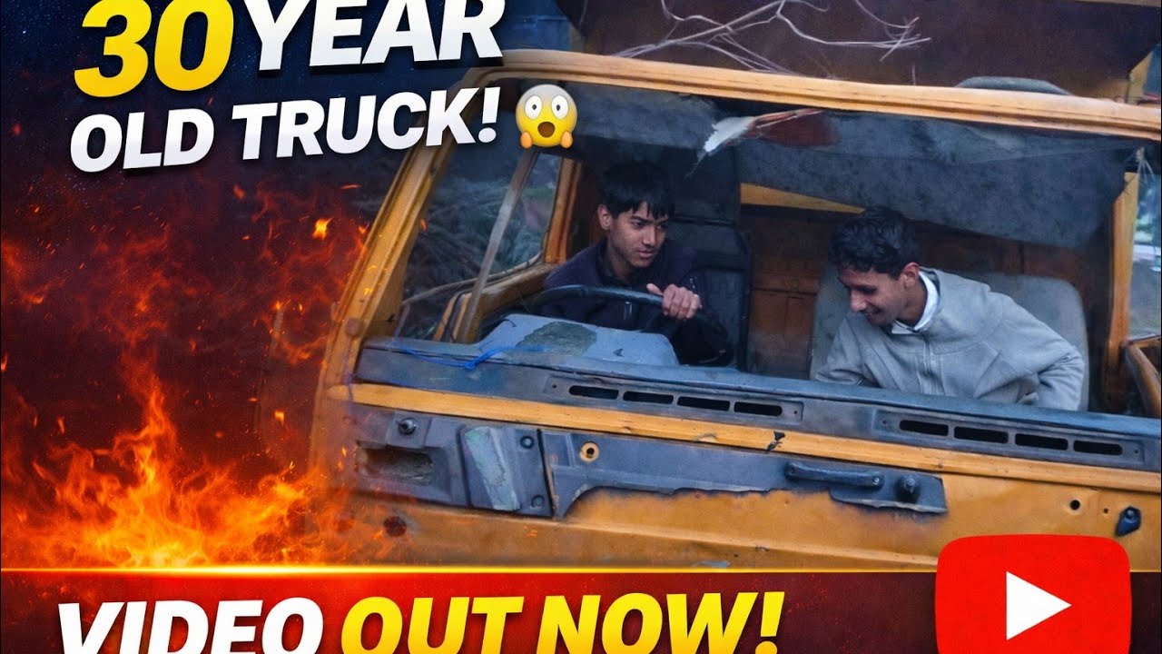 I Drove a 30 Year Old Truck 😱 | Vintage Truck Experience