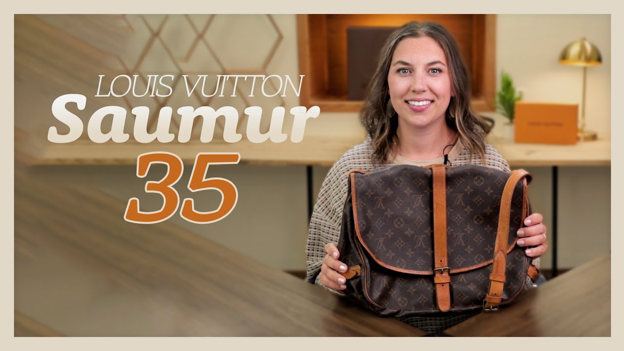 Louis Vuitton's Timeless Saumur 35 Monogram | The Must-Have Saddle Bag! #lv #vintagelv #louisvuitton