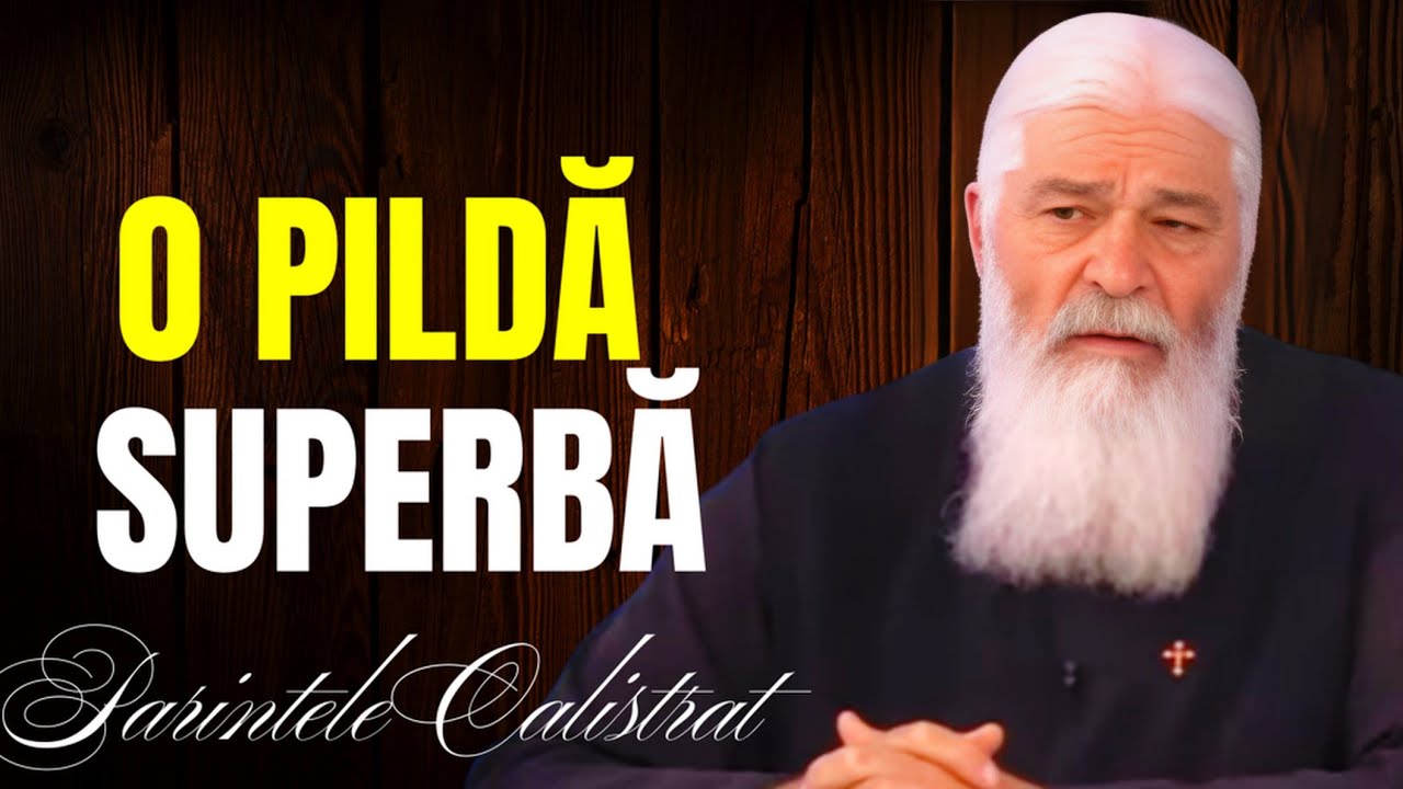 O PILDĂ SUPERBĂ care îți va atinge sufletul , CUVINTE PENTRU SUFLET - Parintele Calistrat