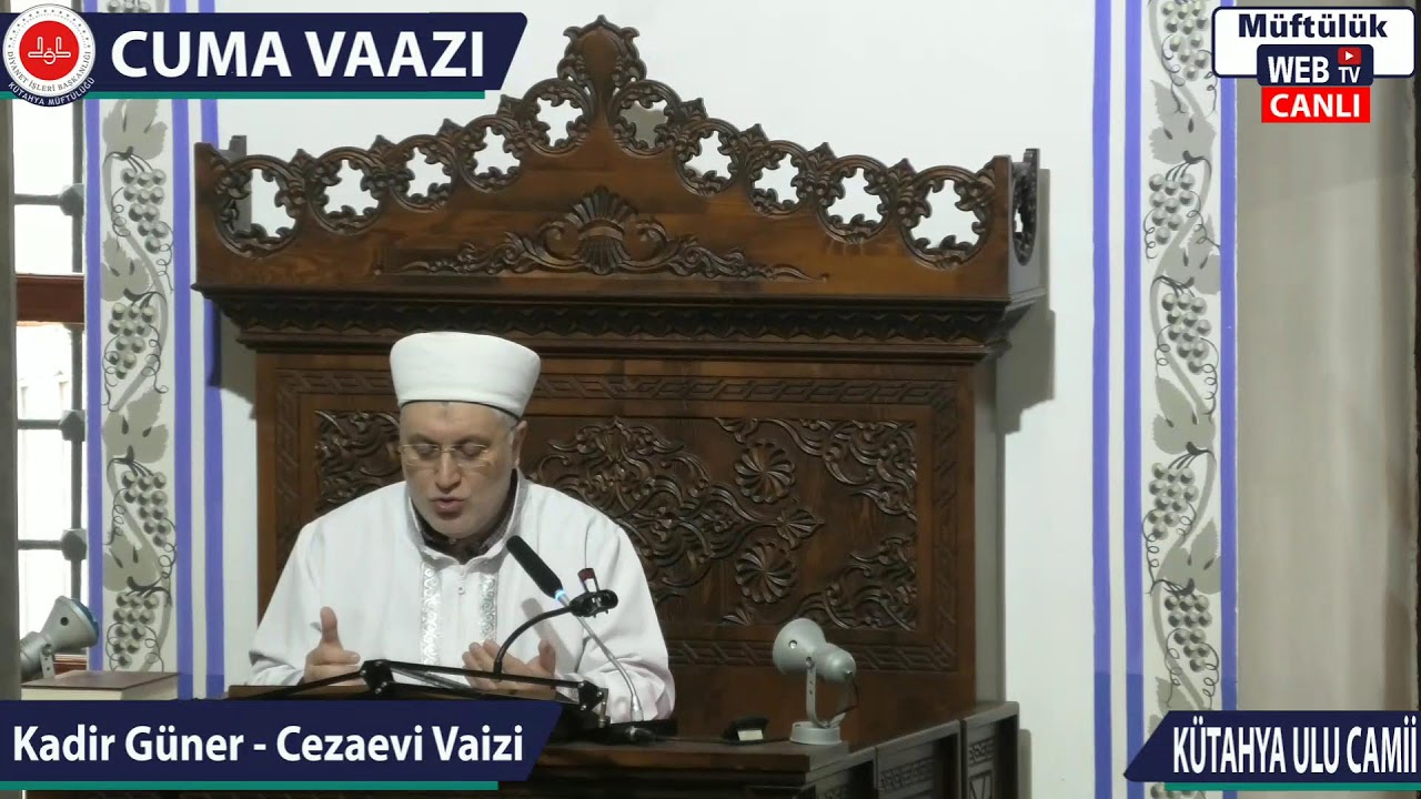 CUMA VAAZI CANLI