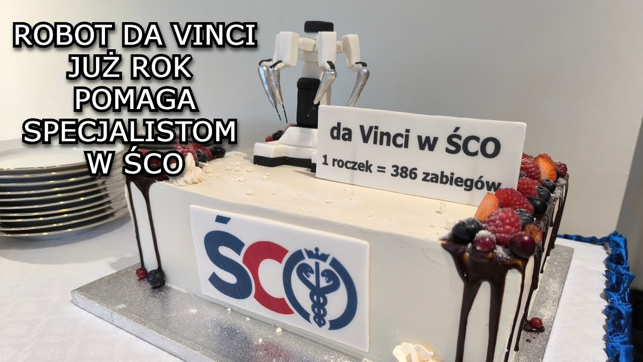 Robot da Vinci już rok pomaga specjalistom w ŚCO