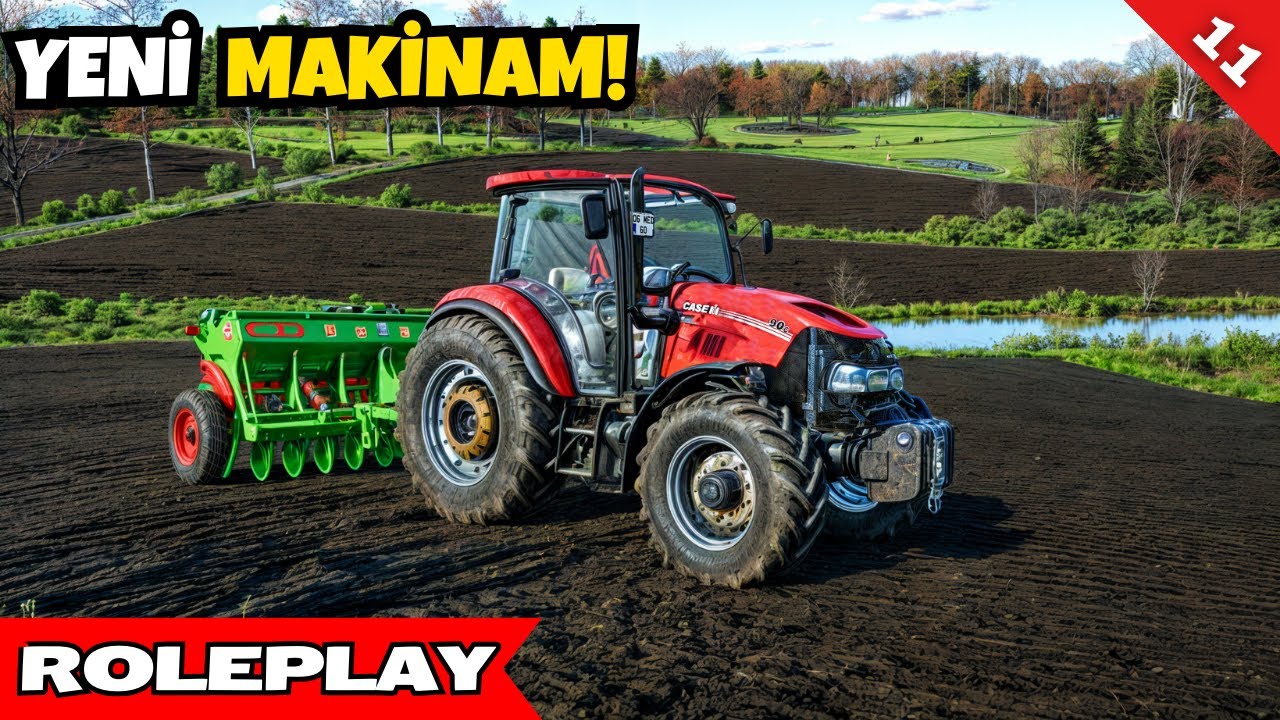 BÜTÜN KÖY'E ÇİFT ÇEKER MERASİMİ | FS22 GERÇEK HAYAT | MEDRP ANKARA | S3 B11